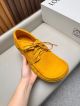 Loewe Yellow Business Leather Shoes 042804 (8)_th.jpg